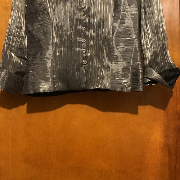 *Clearance-Final* J. R. Nites by Caliendo Size 10 Gold Formal Jacket or Top - Picture 4 of 6